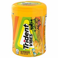 Trident Vibes Sour Patch Tropical Peach Mango100g