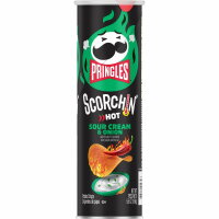 Pringles Scorchin Hot Sour Cream & Onion 156g