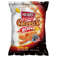 Herrs Crunchy Cheestix Carolina Reaper 227g
