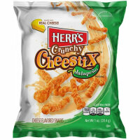 Herrs Crunchy Cheestix Jalapeno 227g