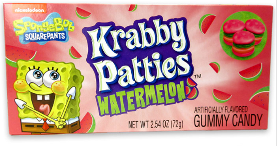 Spongebob Krabby Patties Watermelon 72g