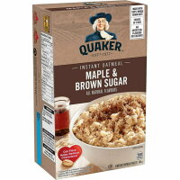 Quaker Instant Oatmeal - Maple & Brown Sugar 344g