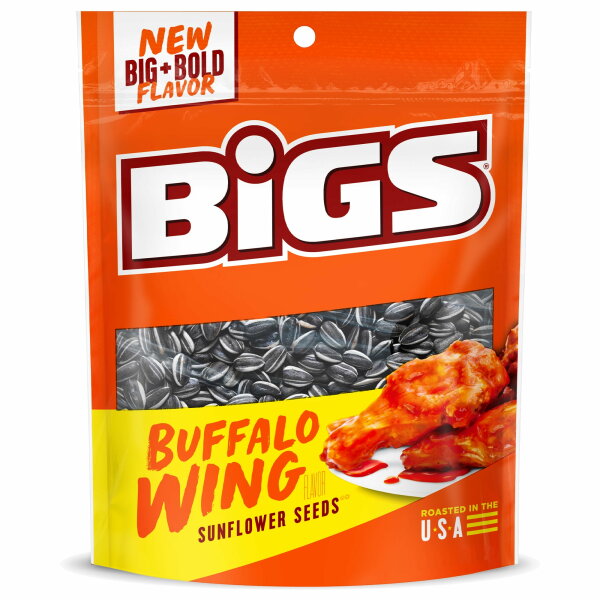 Bigs Sunflower Seeds Buffalo Wings Flavor 152g