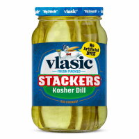Vlasic Kosher Dill Pickle Stackers 473ml