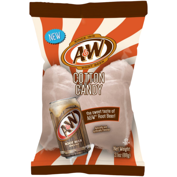 A&W Root Beer Cotton Candy 88g