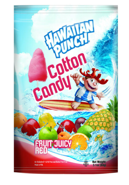 Hawaiian Punch Cotton Candy 88g