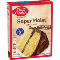 Betty Crocker Super Moist Butter Recipe Yellow Cake Mix...