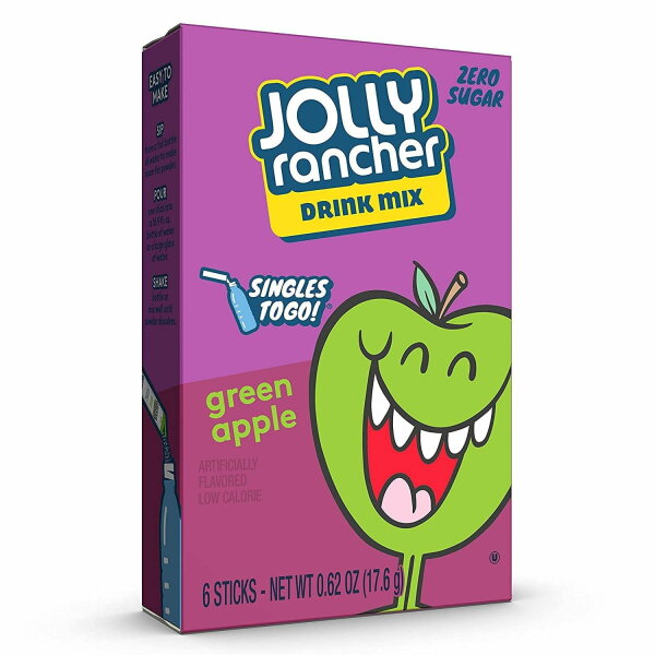 Jolly Rancher Drink Mix Green Apple 17,6g -MHD:30.06.26-