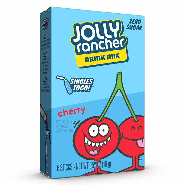 Jolly Rancher Drink Mix Cherry 17,6g -MHD:30.06.26-