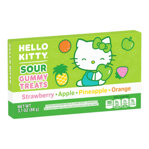 Hello Kitty Gummy Treats Sour 88g