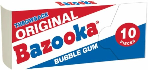 Original Bazooka Bubble Gum 60g