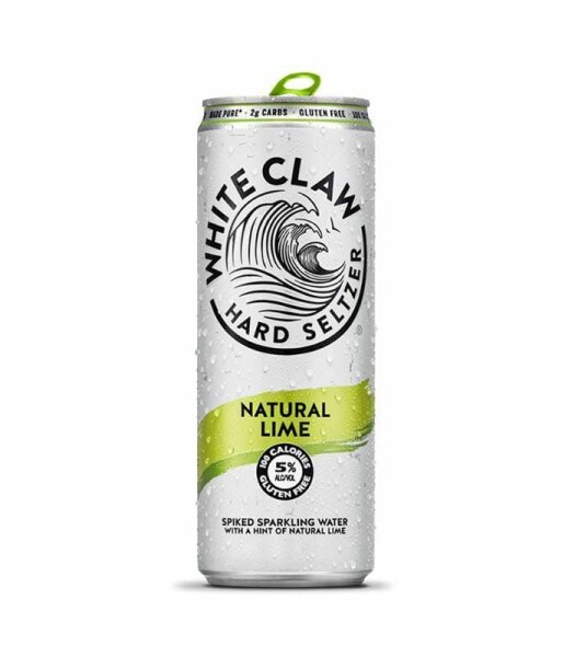 White Claw Hard Seltzer Natural Lime 355ml