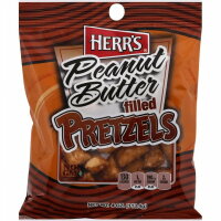 Herrs Peanut Butter Filled Pretzels 113g