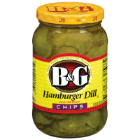 B&G Hamburger Dill Chips Zesty Dill Flavor 473ml