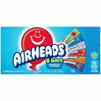 Airheads Assorted Flavors 6 Bars 93,6g