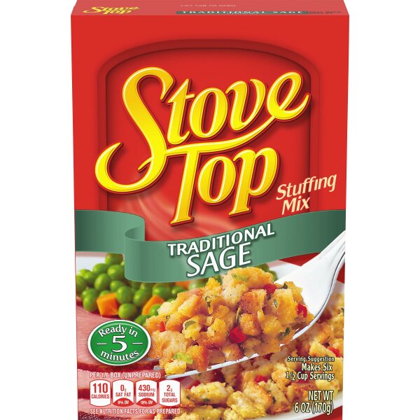 Kraft Stove Top Stuffing Traditional Sage 170g