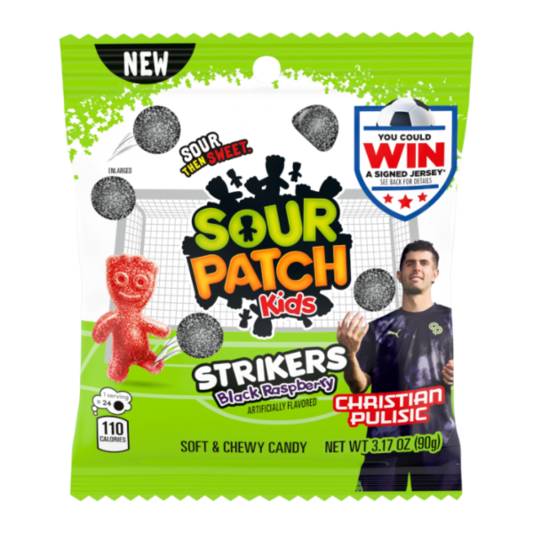 Sour Patch Kids Strikers Black Raspberry 90g